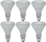 GE Lighting 24705 65-Watt 470/360-Lumen BR30 Commercial Indoor Reflector Floodlight Bulb, Soft White, 6-Pack