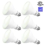 SHINE HAI BR30 LED Bulbs 65W Equivalent, Dimmable ENERGY STAR UL-Listed 3000K Warm White LED Light Bulb, E26 Base, Pack of 6