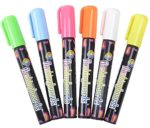 FlashingBoards Fluorescent Marker Pen 6 Colors/Set for LED Writing Menu Board (B10100006-01)