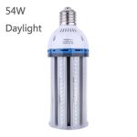 54W Daylight LED Corn Light Bulb for Indoor Outdoor Large Area – E39 Mogul Base 5500Lm 5000K Cool White, for Metal Halide HID HPS Replacement Garage Parking Lot High Bay Warehouse Street Lamp Lighting