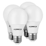 KOBRA [4-Pack] LED Light Bulbs – Dimmable 7W (60 Watt Equivalent) A19 Soft White Bulb [3000K] E26 Base