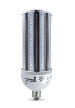 HyperSelect 54W LED Corn Light Bulb, Street and Area Light, 300 Watt Equivalent, Metal Halide Replacement, 6200 lumen, E26 Medium Screw Base, 5000K (Crystal White Glow), 360° Flood Light, UL Listed