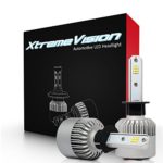 XtremeVision 7G 72W 16,000LM – H1 LED Headlight Conversion Kit – 6500K CSP LED – 2017 Model