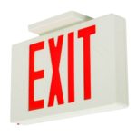 LFI Lights – Hardwired Red LED Exit Emergency Sign Light – Standard – Battery Backup – LEDRBB