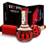 ECCPP LED Headlight Bulbs Conversion Kit High Power Bright- 9005 – 80W,9600Lm 6K Cool White CREE – 3 Yr Warranty