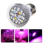 Frog-Tech 28W Full Spectrum E27 LED Grow Light Growing Lamp for Plants