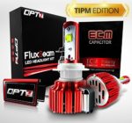 OPT7 Fluxbeam LED Headlight Bulbs – H11 (H8, H9) TIPM Resistors Kit – 60w 7,000Lm 6K Cool White CREE – 2 Yr Warranty – For Dodge, RAM, JEEP, Chrysler