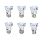 Viribright PAR16 LED light bulb 35W equivalent (4.2W Actual) Soft / Warm White 2700K Flood Light 310 lumen Medium Base (E26) 6 pack