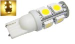 GRV T10 921 194 9-5050 SMD LED Bulb lamp High Bright Warm White DC 12V Pack of 6