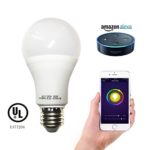 Smart A21 RGBW Tunable White & Color LED Bulbs, Cxy WiFi APP-Smartphone controlled LED Light Bulbs, Multicolor, Dimmable White, Works with Amazon Alexa , 100-Watt Equivalent.