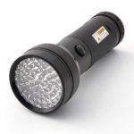 LEDwholesalers 51-LED 395nm Ultra Violet Blacklight UV Flashlight 3xAA, 7202UV395