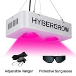 Hybergrow LED Grow Lights 400w, 3rd Generation COB Full Spectrum Plant Growing Light