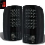 2000-2006 Suburban Yukon Black/Smoked Philips-LED Perform Tail Lights Pair Left+Right 2001 2002 2003 2004 2005