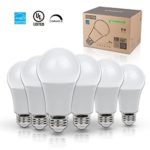 Thinklux LED A19 Light Bulb, 11W (75W Equal), 5000K (Daylight White), Dimmable (Pack of 6), Energy Star