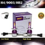 LED H4/9003/HB2 LED Headlight High Low Dual Beam Bulbs Kit 6000K 7200LM Super Bright Car Light Replacement – 2 Year Warranty