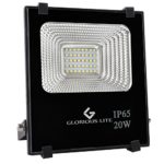GLORIOUS-LITE LED Flood Light, 20W(100W Halogen Equiv) Outdoor Led Floodlight, IP66 Waterproof Outdoor Work Lights, 6500K Daylight White, 1800lm, 110V