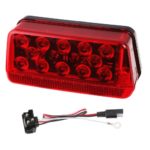 Wesbar 281594 Waterproof LED Wrap-Around Tail Light, Over 80″ Wide Trailer, Right/Curbside