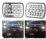 45W  Wediamond  7X6 Led Headlights, Hi/Low Led Plug headlight Headlights  ,Car Off Road Work Lights Driving Fog Lights LED Spot Flood Combo Led Bar for Jeep Truck Van Camper SUV ATV Motorcyclec -（1 pcs）