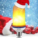 Flame Bulb, Creative with Flickering Simulated Decorative LED Flame Light Bulbs Atmosphere Lighting Vintage for Holiday Hotel/ Bars/ Home Decoration Restaurants Flame Light Bulbs