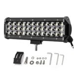 LE 9 Inch LED Light Bar 108W Waterproof Driving Spot Light Three Row 10800lm for Off-road Truck Car ATV SUV Jeep Cabin Boat