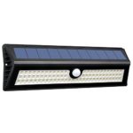 LED Solar Light, 77 LED Solar Light, Wireless Waterproof Wall Light for Gaden, Outdoor, Path, Garage Door, 3 Motion Sensor Lighting Secure Nightlight