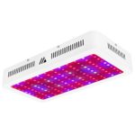 LED Grow Light Full Spectrum, Dimgogo 1200W Double Chips Grow Lamp with UV and IR for Greenhouse Hydroponic Indoor Plants Veg and Flower(10w X 120PCS LEDS)