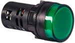 Uxcell a15110200ux0132 AC/DC 110V Green LED Indicator Light Pilot Signal Lamp AD16-22DS 4 Pcs