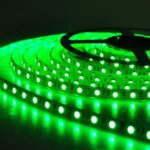 Green LED Strip light, Waterproof LED Flexible Light Strip 12V with 300 SMD 3528 LED, 16.4 Ft / 5 Meter (no adaptor or connector included)