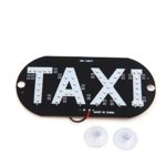 uxcell Taxi Cab Interior Windscreen Windshield Sign 45 LED Green Light Lamp Bulb DC 12V