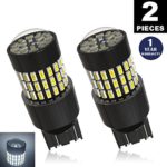 LUYED 2 X 900 Lumens Super Bright 3014 78-EX Chipsets 7440 7441 7443 7444 992 Led Bulb Used For Back Up Reverse Lights,Turn Signal Lights,Brake Lights,Tail lights,Xenon White