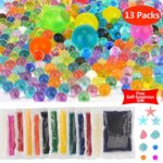 Leisure&More Value Pack Water Beads 24 oz, 650gram ,70000 Pieces, Gel Beads,Tactile Sensory Toys for Kids ,Orbeez Refill,DIY Gift Idea , Vase Filler ,Grow Plants ,Relaxing Squishy Beads Spa