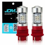 JDM ASTAR 1260 Lumens Extremely Bright PX Chips 3057 3157 4057 4157 Red Brake LED Bulb