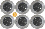 American Technology Solar Pathway and Garden Lights With 5 Bright, White LEDs (6 pack)