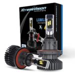 XtremeVision X5 12,000LM – H13/9008 Dual Beam LED Headlight Conversion Kit – 6500K ZES Custom-Made – 2018 Model