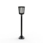 Asklan Solar Led Post Torch Light for Pathway Garden Walkway Driveway Entryway Yard – ALS 2.0 and TCS Technology–Ternary Lithium Ion Technology – Smart PIR Motion Detector – Aluminum Waterproof IP65