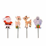 12″ Rudolph 40L Led Pre-Lit 2D Pathway Markers