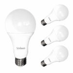 Scheinenda A21 LED Light Bulb 2200LM High Power/Lumens, 3000K Warm White Non-dimmable Lighting, E26 Base LED Bulb for Home Lighting, Bedroom, Living Room, Ceiling Fixture, 4 Pack