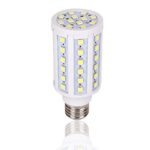 Low Voltage E26 Medium Screw Base 15 Watt LED Light Bulb Offgrid Power Storage Battery Systems Landscaping Path Fishing Marina Boat Yacht RV Motor Home 12V 20V Wide Range Input – 6000K Cool White, 15W