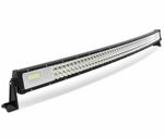 AUTOSAVER88 42″ Curved LED Light Bar Triple Row, Brighter 7D 540W 54000LM Off Road Driving Light No-Foggy Lens for Jeep Trucks Boats ATV Cars, 3 Years Warranty