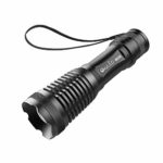 [Rechargeable] LED Tactical Flashlight, OxyLED MD50 Super Bright 900 Lumens CREE T6 LED Torch, 18650 Battery Included, IP65 Waterproof, Zoomable, 5 Modes for Camping/Hiking/Emergency Use (1 Pack)