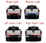 Opall 60″ Inch Red/White Tailgate LED Strip Light Turn Signal Stop Brake Reverse Lights For 1999-2019 Dodge Ram F150 F250 F350 Chevy Silverado Avalanche Cadillac GMC Truck SUV