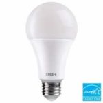 Cree 60 Watt Equivalent, Soft White, Dimmable, A19 LED Light Bulb, 4-Pack