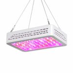 Greatlizard 1200W LED Grow Light Full Spectrum with UV/IR Plant Growing Lamps,Thermometer Humidity Monitor for Indoor Plants Seedling Vegetable and Flower (1200W)