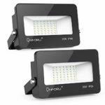 Onforu 2 Pack 35W LED Flood Light, IP65 Waterproof, 3000lm 5000K Daylight White, Super Bright Security Lights, Outdoor Landscape Floodlight for Yard, Garden, Garages, Rooftop, Party