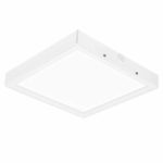 Hykolity 20W Quick Mount LED Canopy Light,12×12 inch, 2205lm Outdoor LED Parking Garage Lights, Low Bay Soffit Lighting Fixture for Apartment Carport, 5000K, 0-10V Dimmable [70W MH Equivalent]