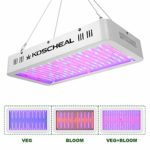 2000W LED Grow Light Full Spectrum, Plant Grow Light with Veg and Bloom Switch for Hydroponic Indoor Plants KOSCHEAL LED Grow Lamp with Daisy Chain