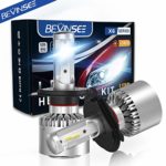 Bevinsee X6 H4 9003 LED Headlight White Bulbs Kit,2pcs