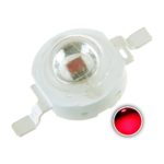 Chanzon 10 pcs High Power Led Chip on Board 3W Red (400mA-500mA / DC 2V-2.4V / 3 Watt) Super Bright Intensity SMD COB Light Emitter Components Diode 3 W Bulb Lamp Beads DIY Lighting