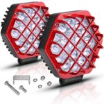 AUTOSAVER88 5″ Led Light Pods 48W 5D Led Cubes 4800LM Offroad Fog Driving Lights for Truck Pickup Jeep Boats SUV ATV UTV, 2 years Warranty